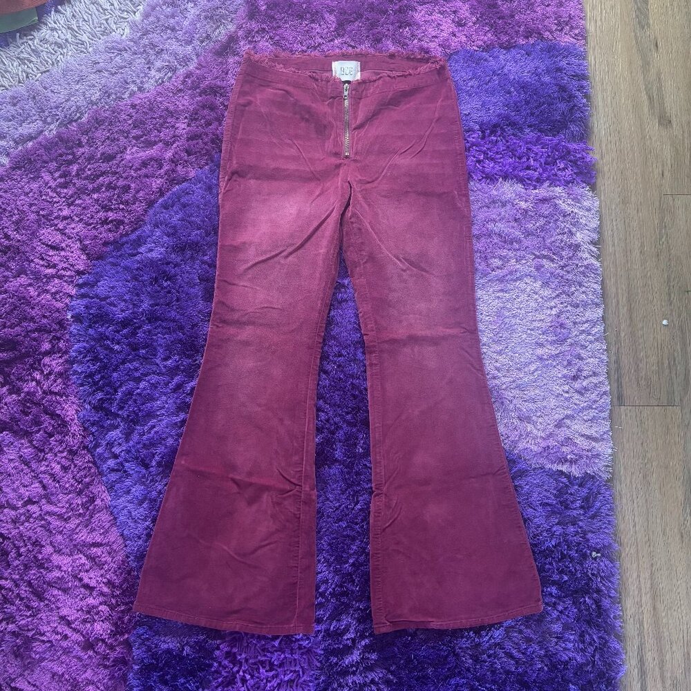 BDG Red Flare Pants